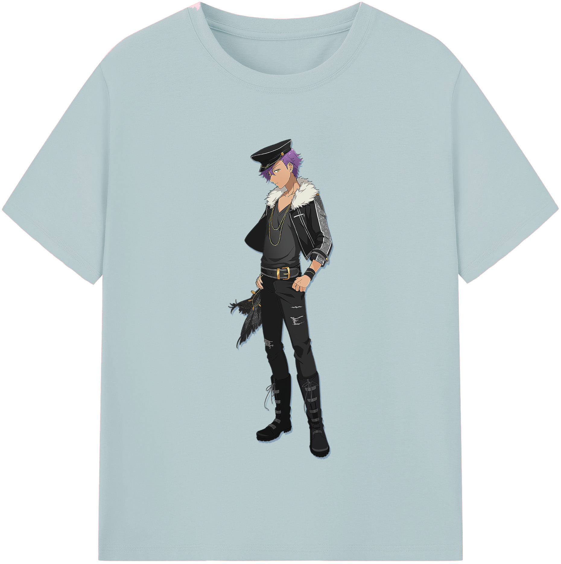 （画像用） あんさんぶるスターズ! Ensemble Stars 綿100％半袖Tシャツ（フロントプリント）
